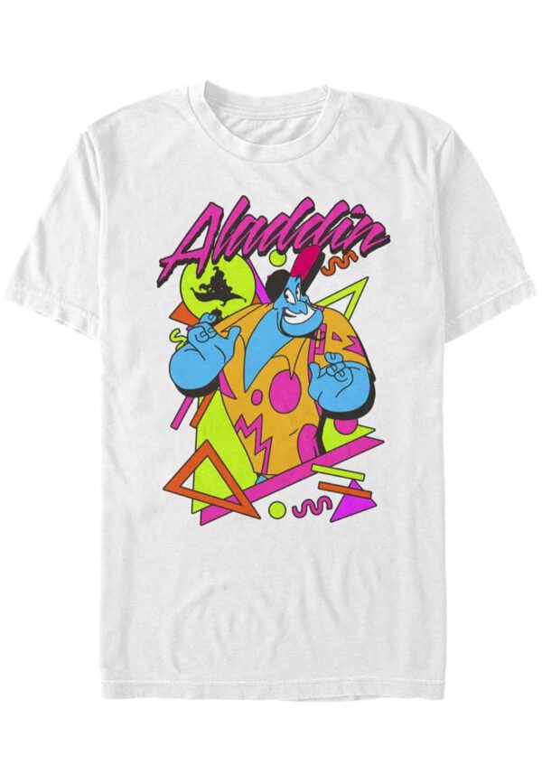 Aladdin - Ala Genie White - - T-Shirts
