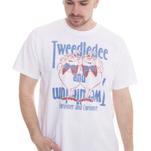 Alice In Wonderland - Tweedles White - - T-Shirts