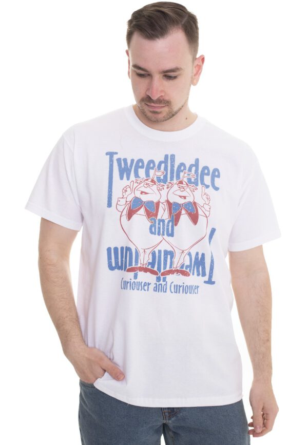 Alice In Wonderland - Tweedles White - - T-Shirts