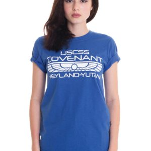 Aliens – Weyland Symbol Blue – T-Shirt