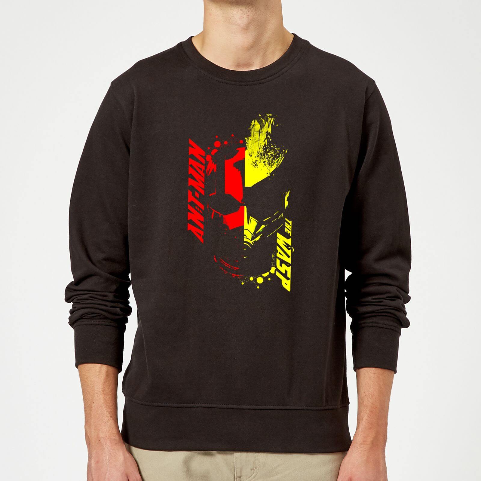Ant-Man And The Wasp Split Face Pullover - Schwarz - S - Schwarz