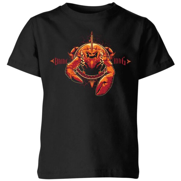 Aquaman Brine King Kinder T-Shirt - Schwarz - 3-4 Jahre - Schwarz