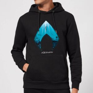 Aquaman Deep Hoodie – Schwarz – XL