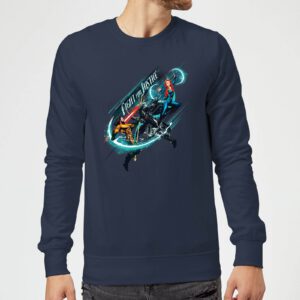 Aquaman Fight For Justice Sweatshirt – Navy Blau – S – Marineblau