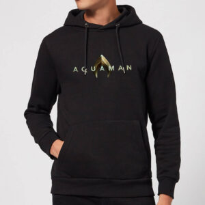 Aquaman Title Hoodie – Schwarz – XL