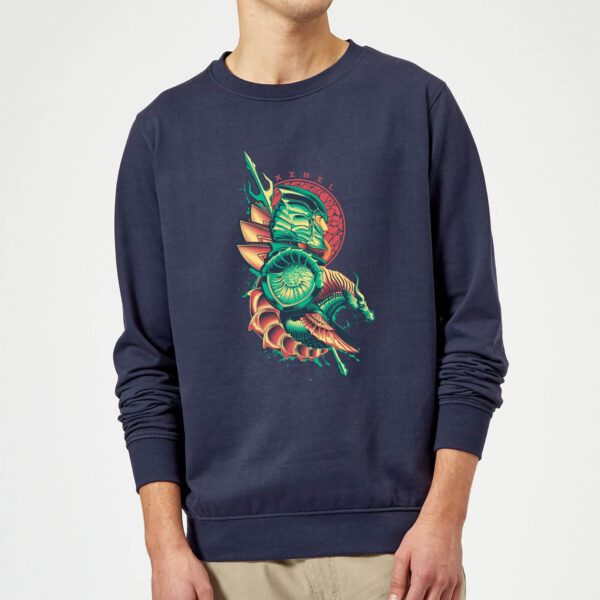 Aquaman Xebel Sweatshirt - Navy Blau - S - Marineblau