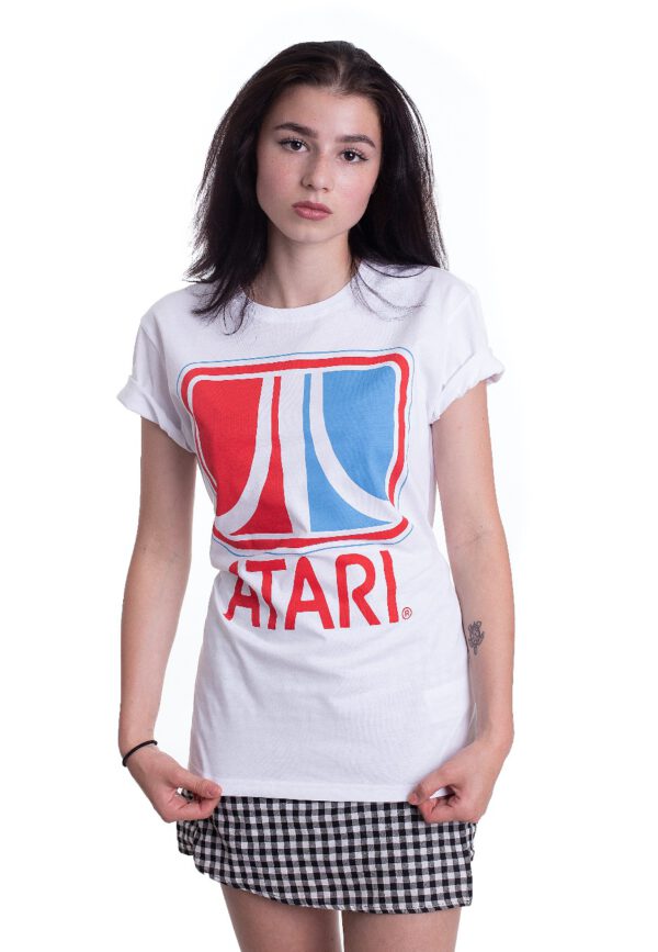 Atari - Retro White - - T-Shirts