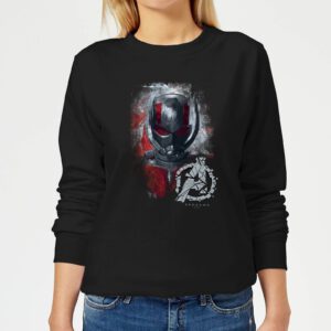 Avengers Endgame Ant Man Brushed Damen Sweatshirt – Schwarz – L – Schwarz