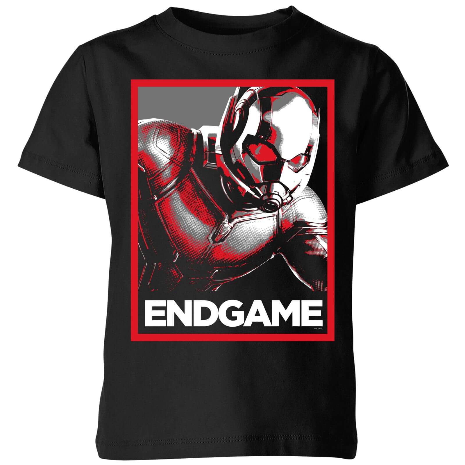 Avengers Endgame Ant-Man Poster Kids‘ T-Shirt – Black – 3-4 Jahre