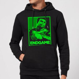 Avengers Endgame Hulk Poster Hoodie – Black – XL