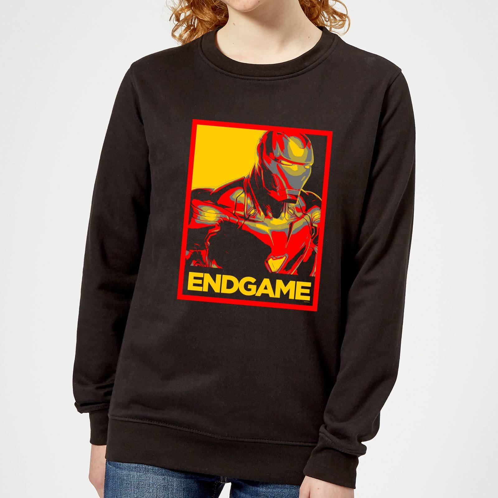 Avengers Endgame Iron Man Poster Women’s Sweatshirt – Black – L – Schwarz Avengers Endgame Iron Man Poster Women’s Sweatshirt – Black – L – Schwarz