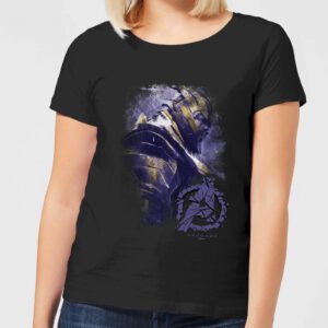 Avengers Endgame Thanos Brushed Damen T-Shirt – Schwarz – S