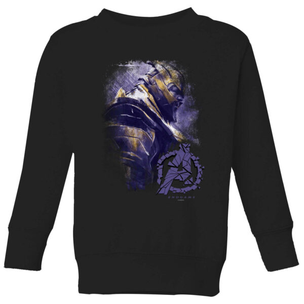 Avengers Endgame Thanos Brushed Kids' Sweatshirt - Schwarz - 3-4 Jahre