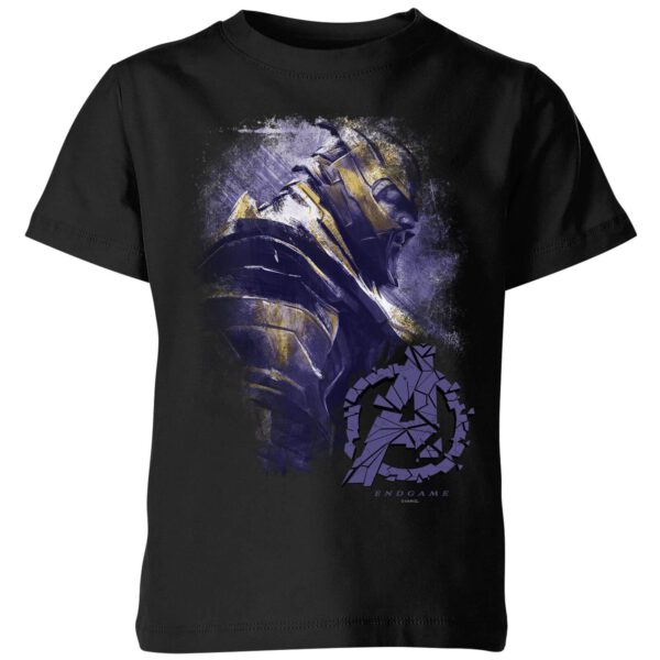 Avengers Endgame Thanos Brushed Kids' T-Shirt - Schwarz - 3-4 Jahre