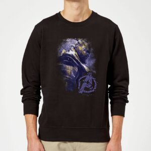 Avengers Endgame Thanos Brushed Sweatshirt – Schwarz – L