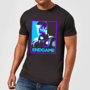 Avengers Endgame Thor Poster Men’s T-Shirt – Black – XS – Schwarz
