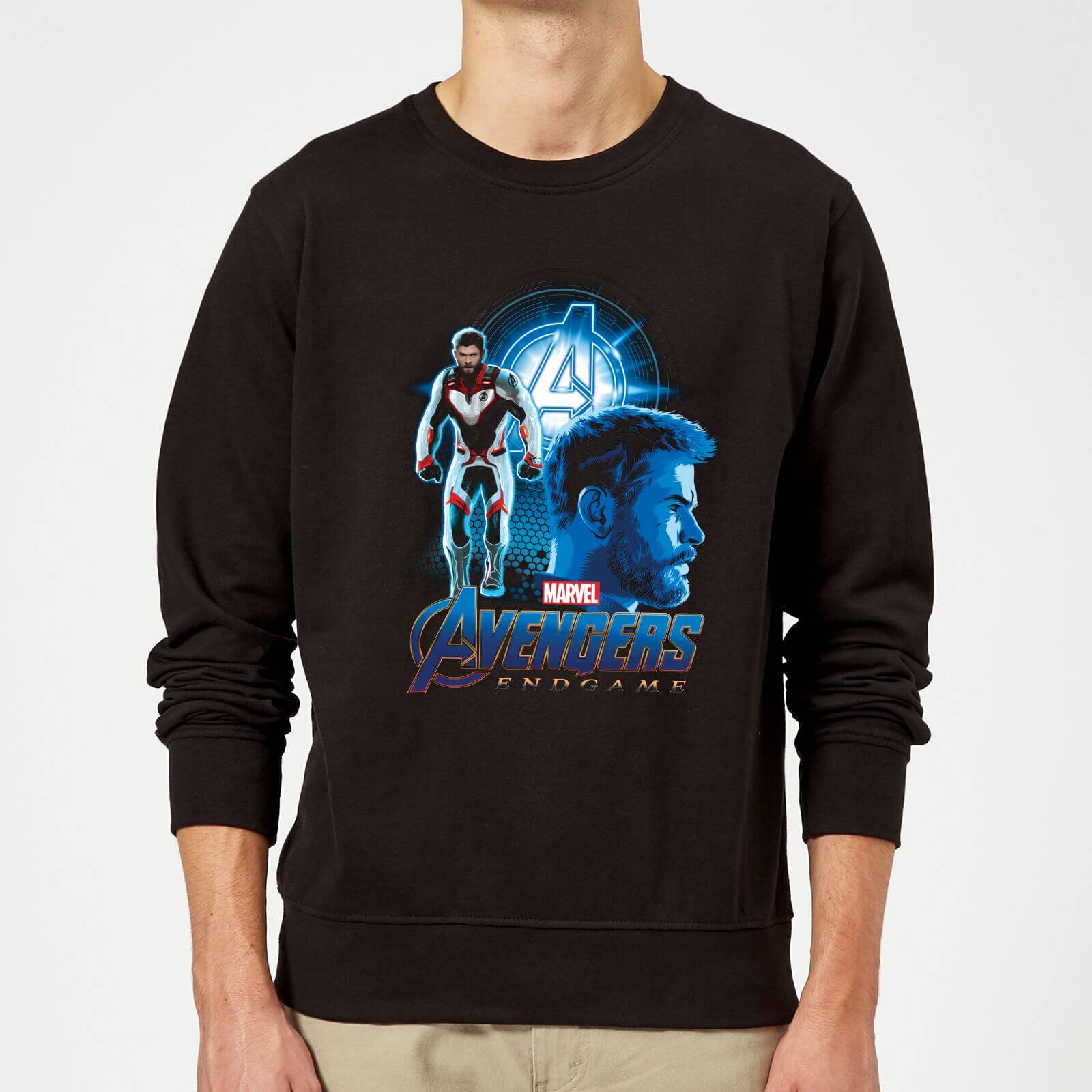 Avengers: Endgame Thor Suit Sweatshirt – Schwarz – S – Schwarz