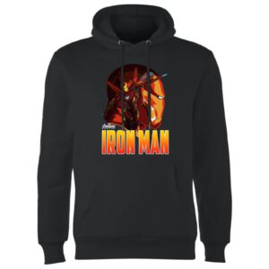 Avengers Iron Man Hoodie – Schwarz – XL