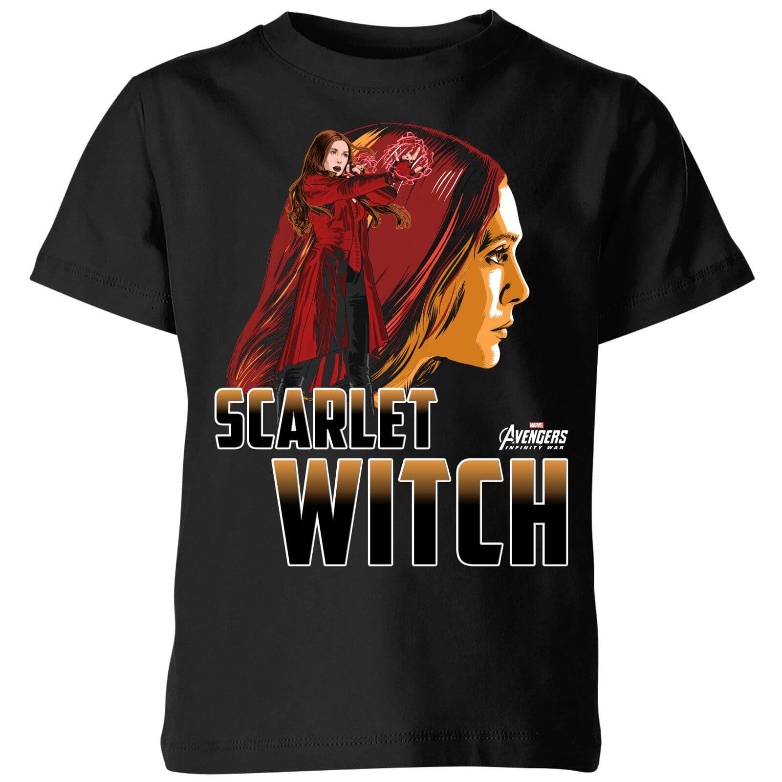 Avengers Scarlet Witch Kids T-Shirt - Schwarz - 3-4 Jahre