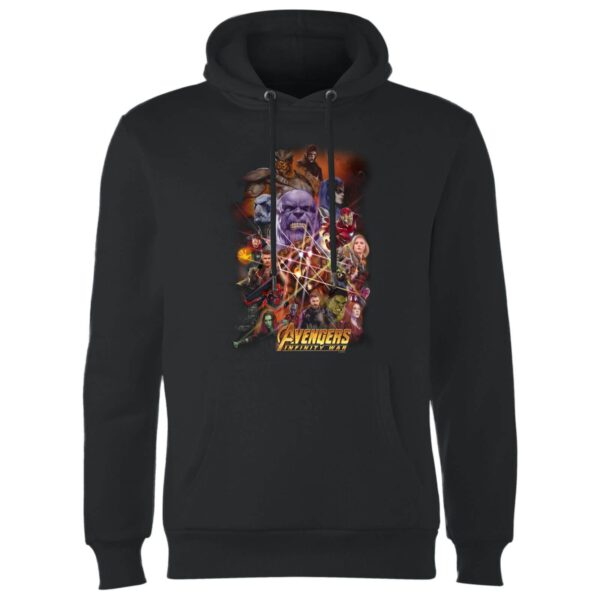 Avengers Team Portrait Hoodie - Schwarz - XL