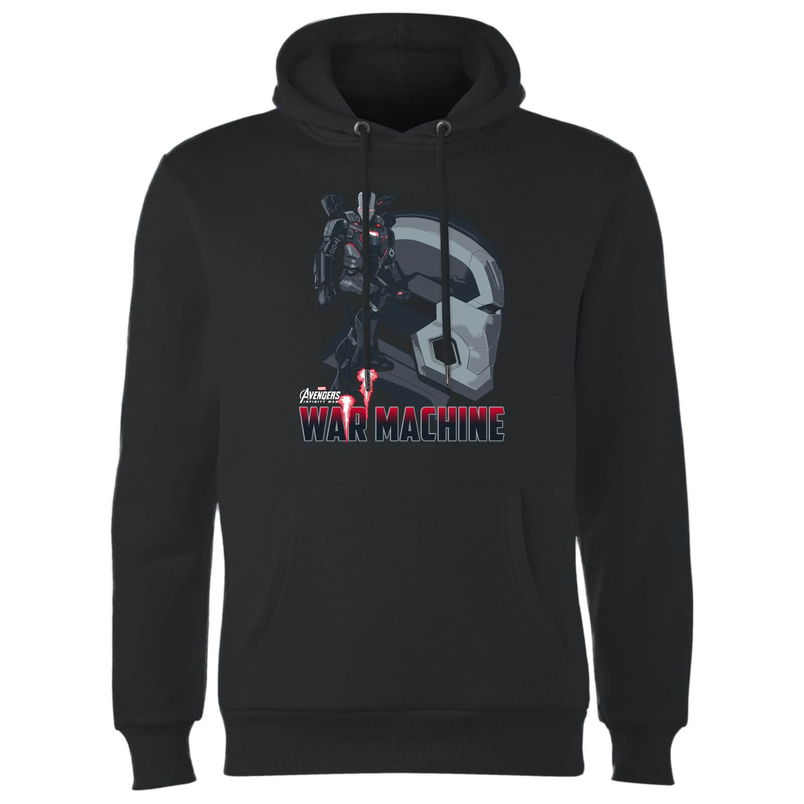 Avengers War Machine Hoodie – Schwarz – XL – Schwarz Avengers War Machine Hoodie – Schwarz – XL – Schwarz