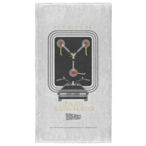 Back to the Future Flux Capacitor – Fitness Towel