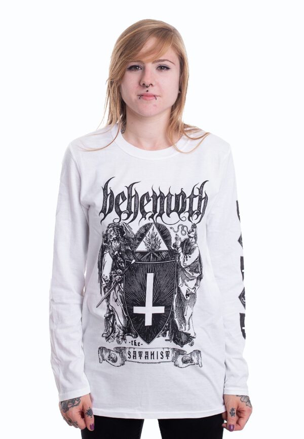 Behemoth - The Satanist White - Longsleeves