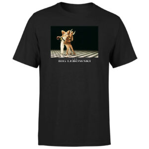 Big Lebowski Bowling Dance Unisex T-Shirt – Black – S – Schwarz