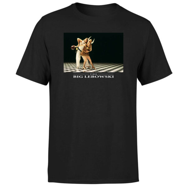 Big Lebowski Bowling Dance Unisex T-Shirt - Black - S - Schwarz