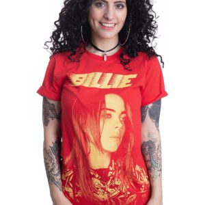 Billie Eilish – Racer Logo Jumbo Red – T-Shirt