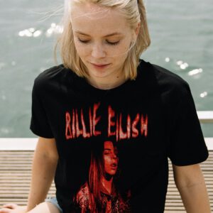 Billie Eilish - Spooky Logo - - T-Shirts