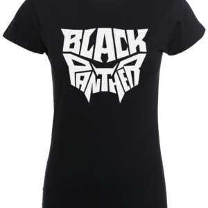Black Panther Emblem Frauen T-Shirt – Schwarz – S