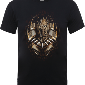 Black Panther Gold Eril T-Shirt - Schwarz - S