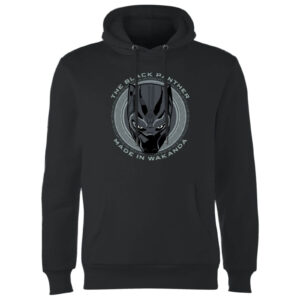 Black Panther Made In Wakanda Hoodie – Black – L