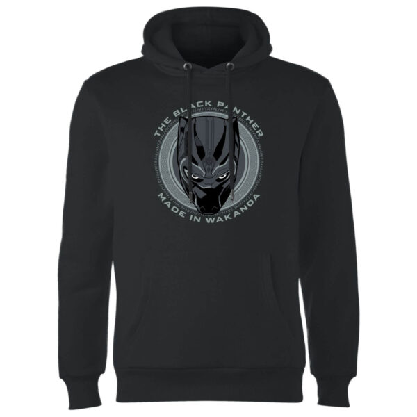 Black Panther Made In Wakanda Hoodie - Black - L