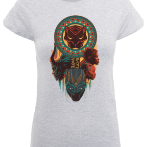 Black Panther Totem Frauen T-Shirt - Grau - S