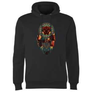 Black Panther Totem Hoodie – Black – XL