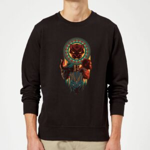 Black Panther Totem Sweatshirt – Schwarz – L