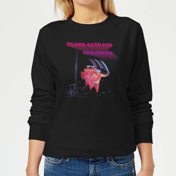 Black Sabbath Paranoid Damen Sweatshirt - Schwarz - L