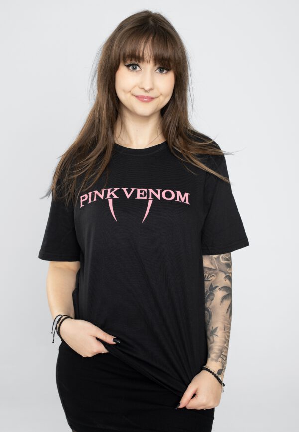 Blackpink - Pink Venom Logo - - T-Shirts