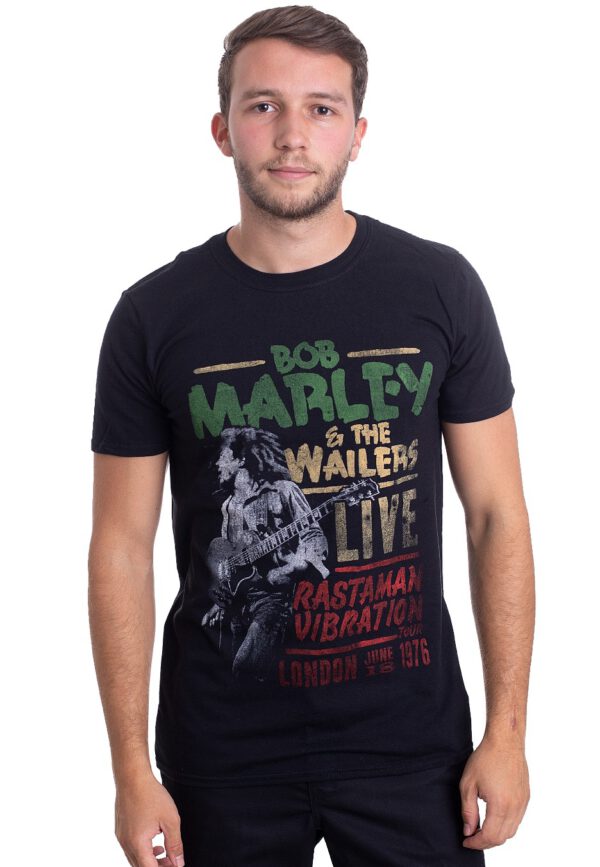 Bob Marley - Rastaman Vibration Tour 1976 - - T-Shirts