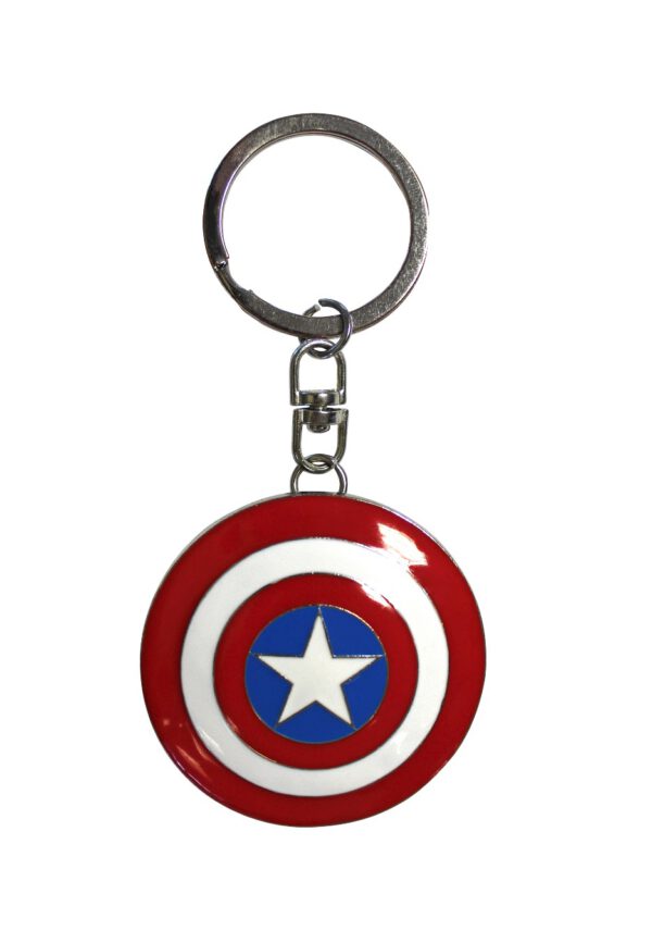 Captain America - 3D Shield Multicolored - Schlüsselanhänger