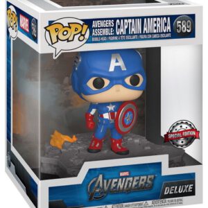 Captain America – Captain America (Assemble) POP! Vinyl Deluxe – Funko Pop