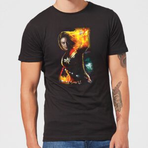 Captain Marvel Galactic Shine Männer T-Shirt – Schwarz – XS – Schwarz