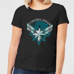 Captain Marvel Starforce Warrior Damen T-Shirt – Schwarz – S