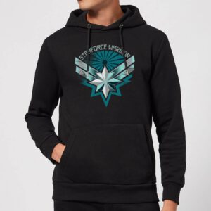 Captain Marvel Starforce Warrior Hoodie – Black – XL