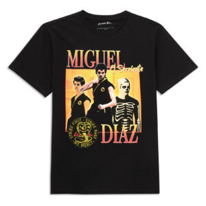 Cobra Kai Miguel El Serpiente Diaz Homage Men’s T-Shirt – Black – XS – Schwarz