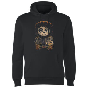 Coco Miguel Face Poster Hoodie – Schwarz – XL