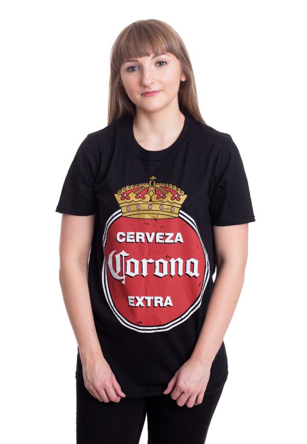 Corona - Corona Extra Retro Logo - - T-Shirts