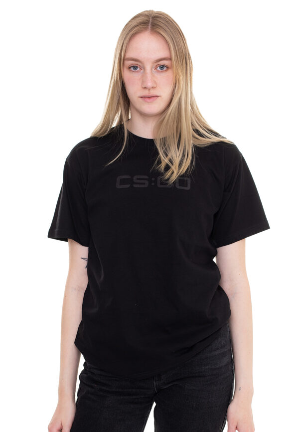 Counter-Strike - Black On Black - - T-Shirts